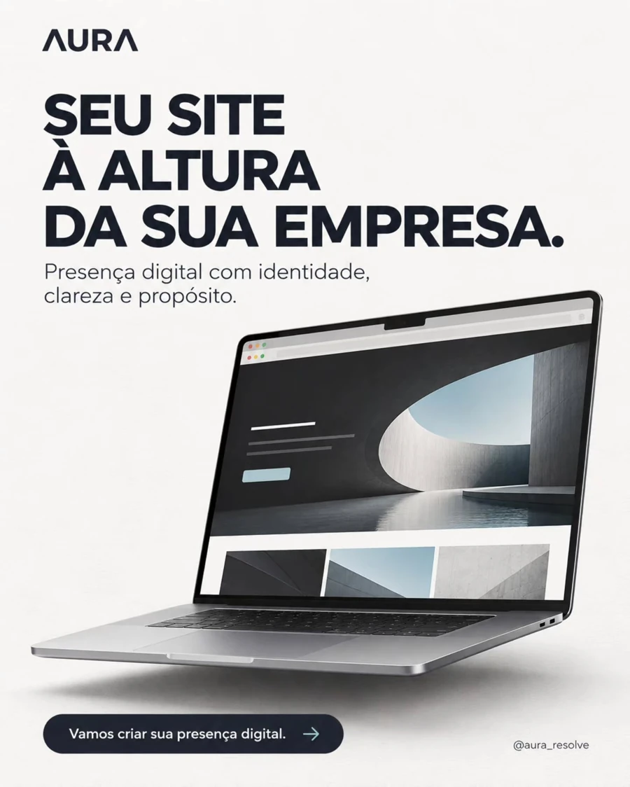 Uma presença digital à sua altura.